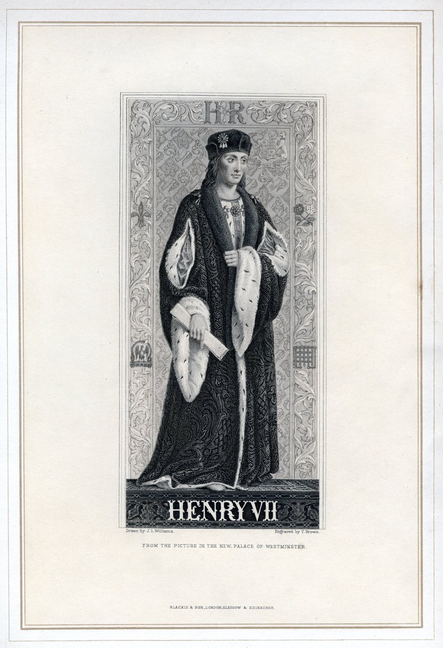 Henrique VII da Inglaterra, século XIX. de T. Brown