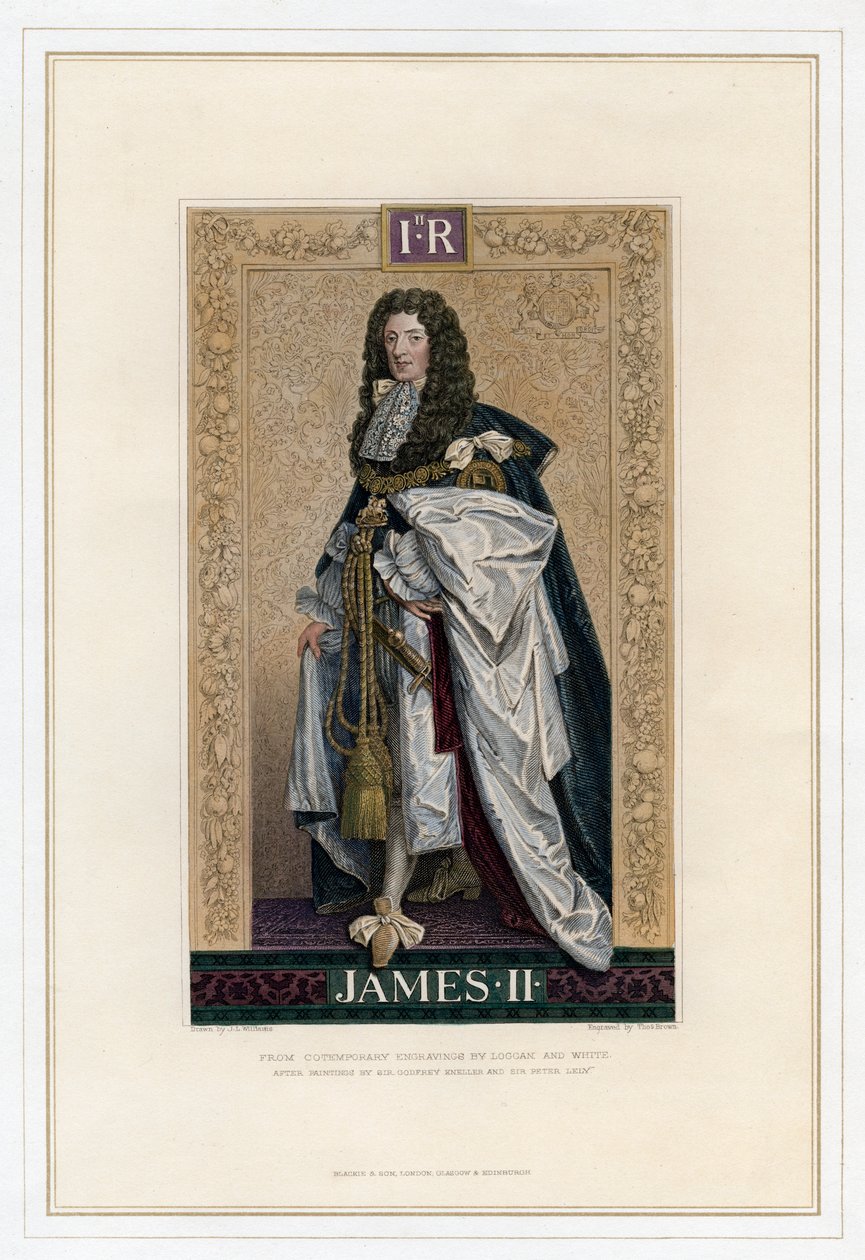 James II, rei da Inglaterra, Escócia e Irlanda de T. Brown