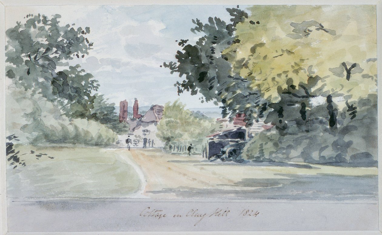 Casa de campo em Clay Hill, Enfield de T. Clark