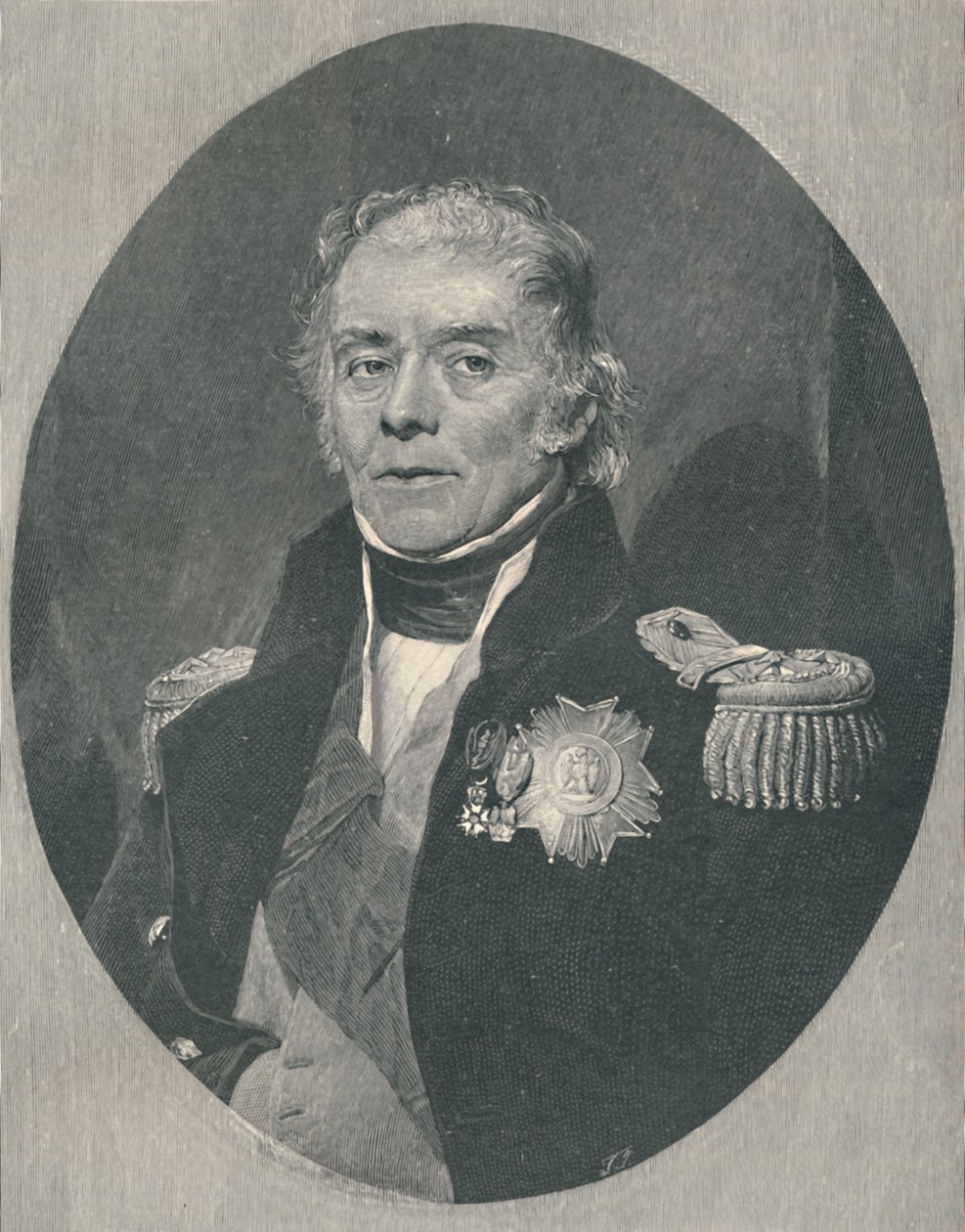 Henri-Gratien, conde Bertrand, c1850, 1896 de T. Johnson