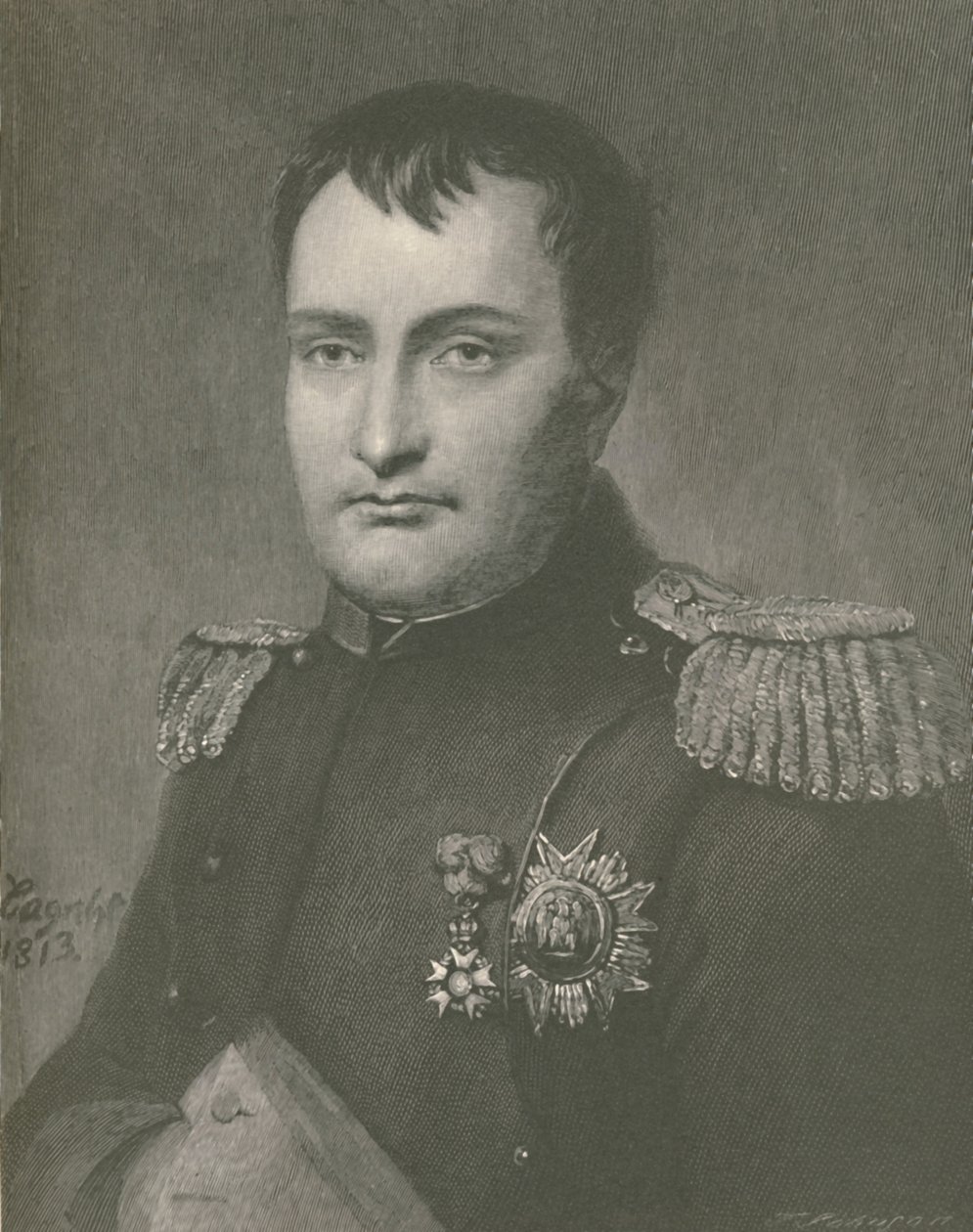 Napoleão em 1813, 1896 de T. Johnson