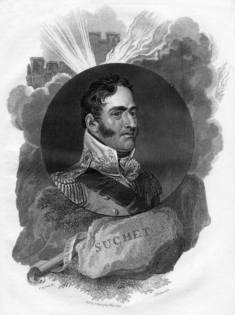 Louis Gabriel Suchet 1770-1826, 1816. de T. Wallis