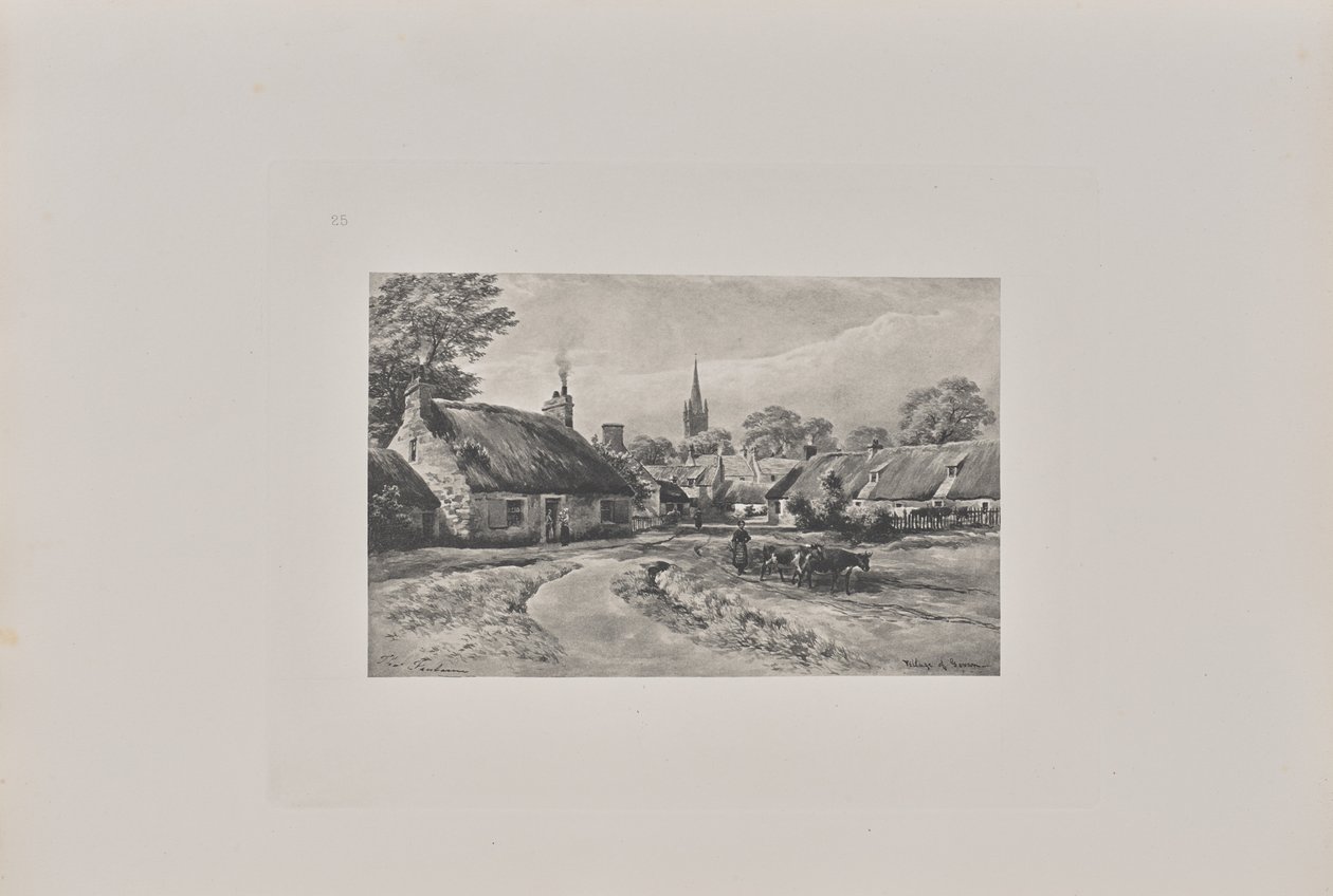 Aldeia de Govan, 1848 de T. and R. Annan and Sons