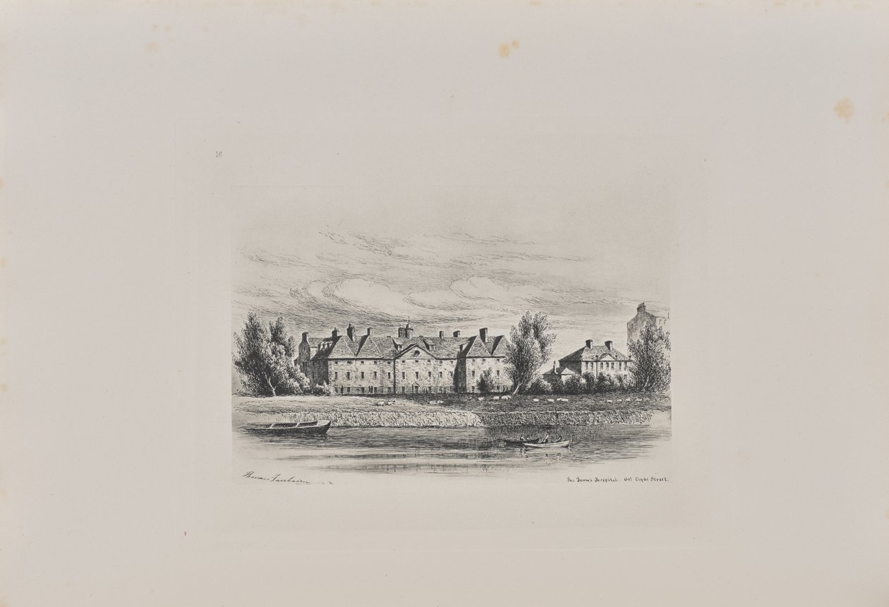 O Hospital da Cidade Velha, Great Clyde Street de T. and R. Annan and Sons