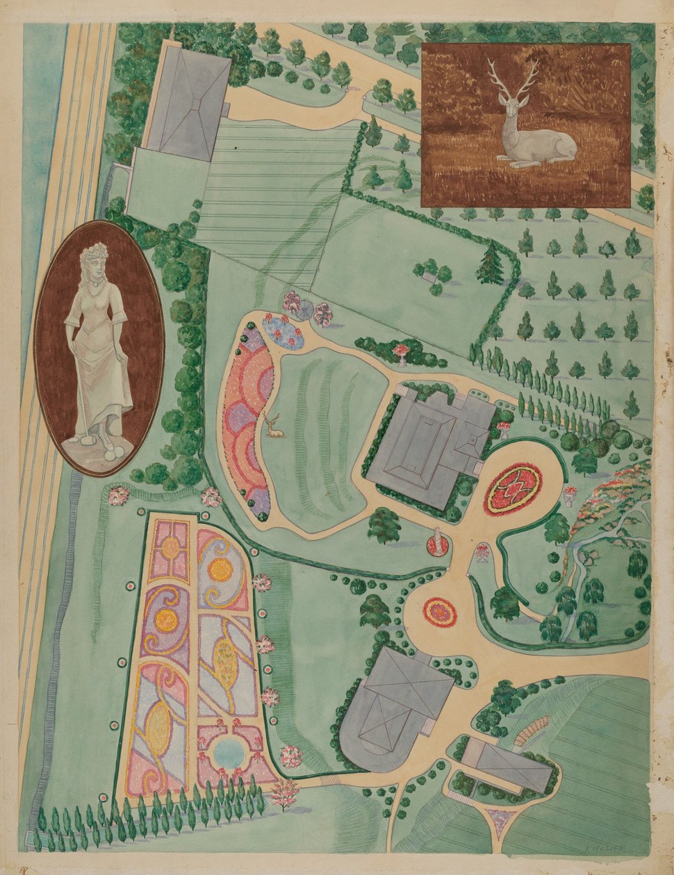 W. A. Wheelock Estate, c. 1936. de Tabea Hosier