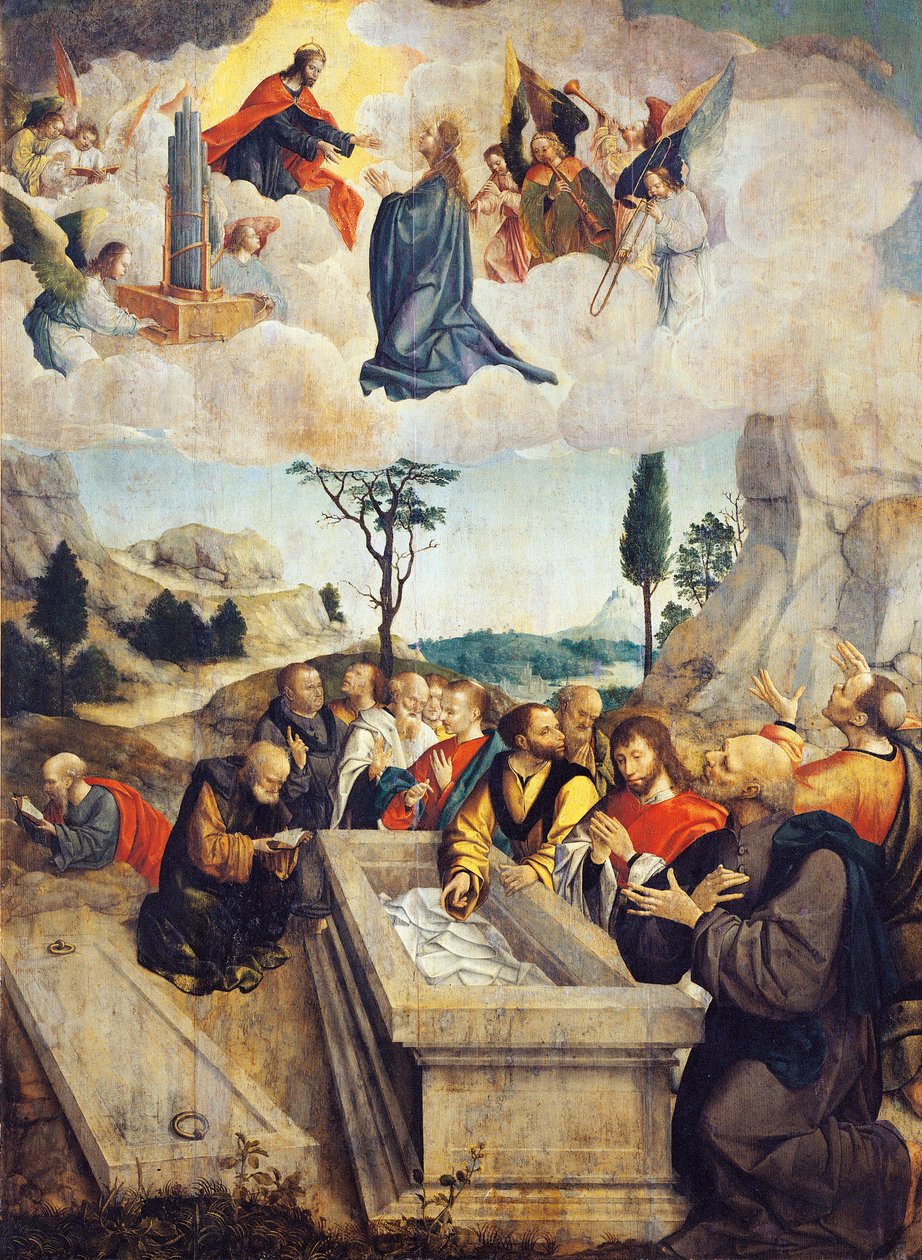 Assunção da Virgem, por Carlos Frey (ativo 1517-1535) de Taborda Vlame Frey Carlos