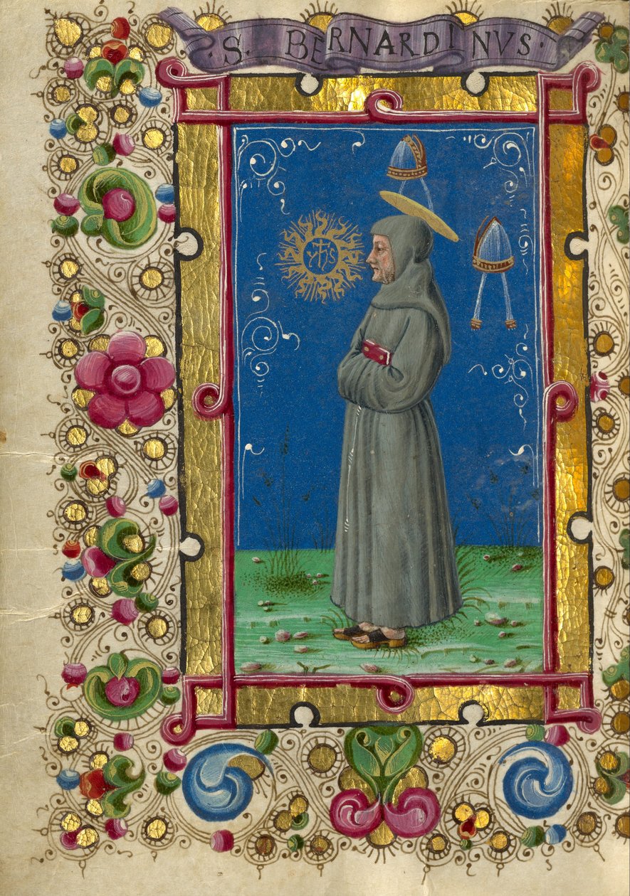 São Bernadino de Siena de Taddeo Crivelli