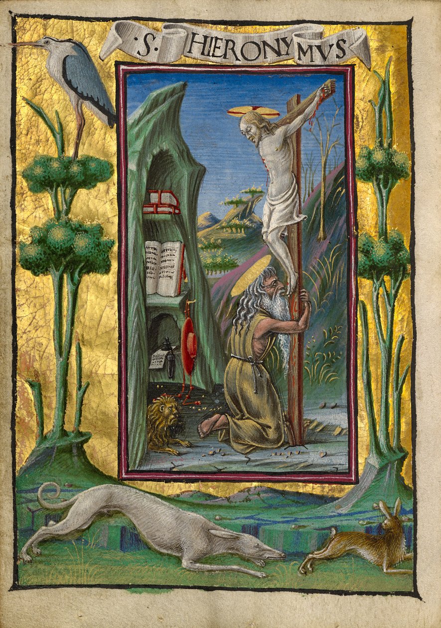 São Jerónimo no Deserto de Taddeo Crivelli
