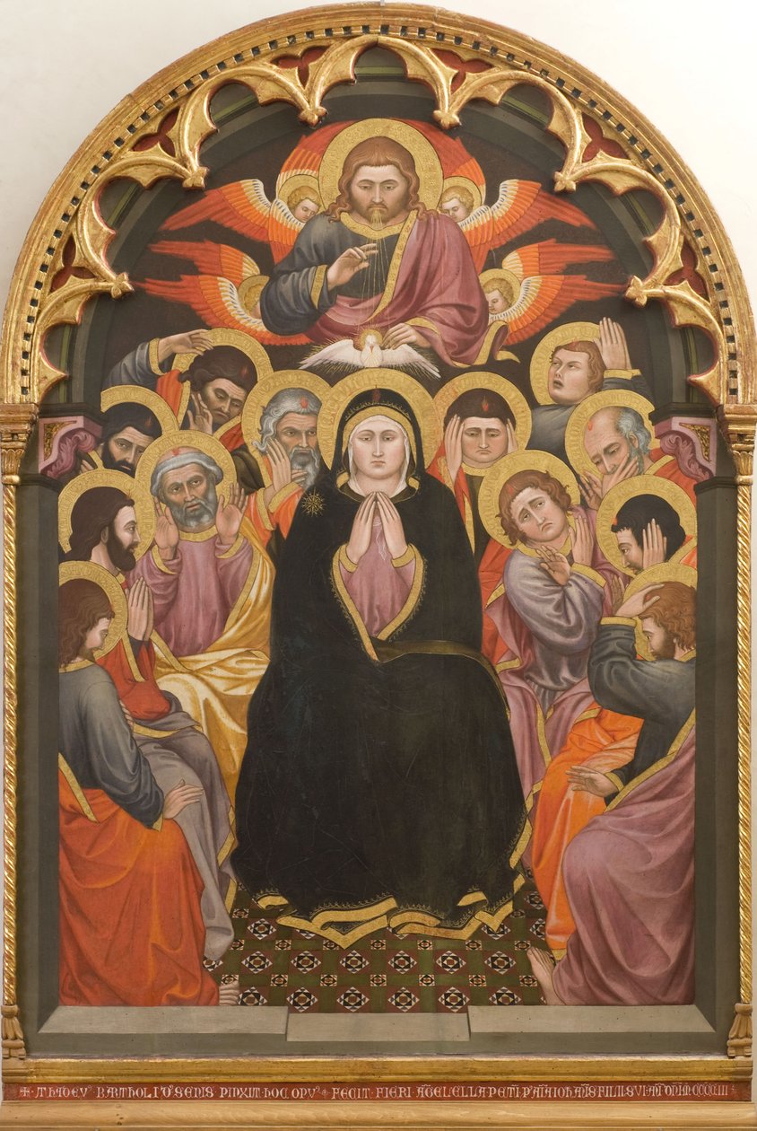 Pentecostes, 1403. de Taddeo di Bartolo