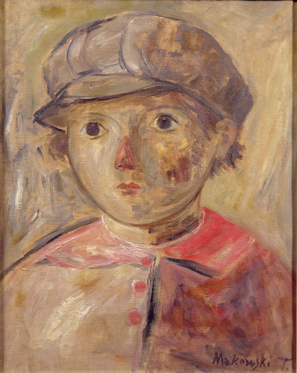 Um menino, c.1925-32 de Tadeusz Makowski