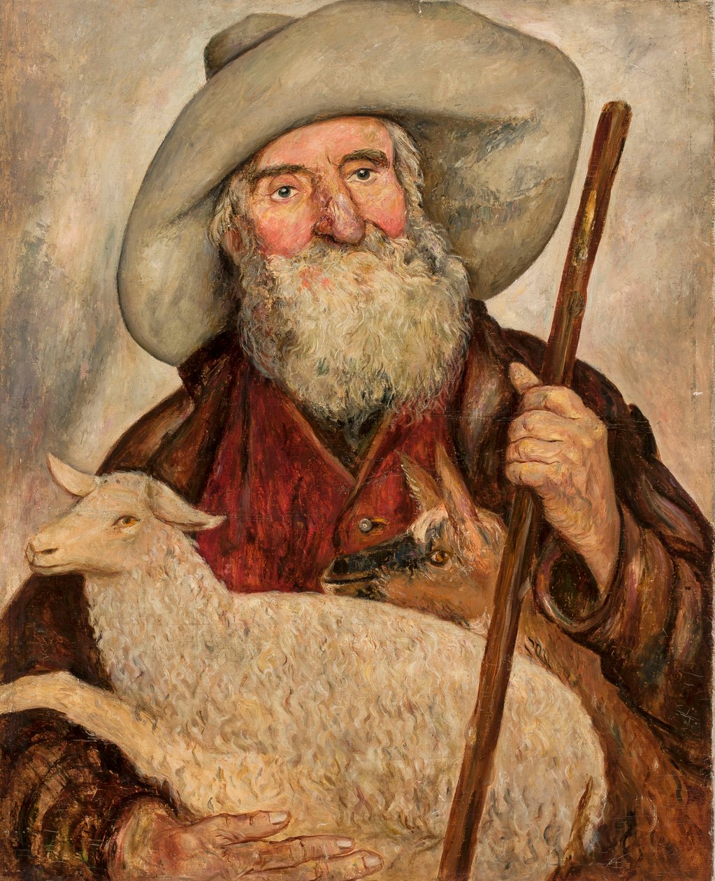 O Bom Pastor de Tadeusz Makowski