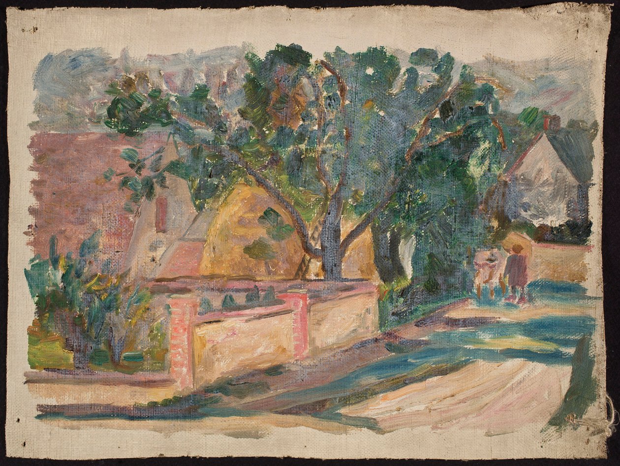 Casa junto à estrada de Tadeusz Makowski