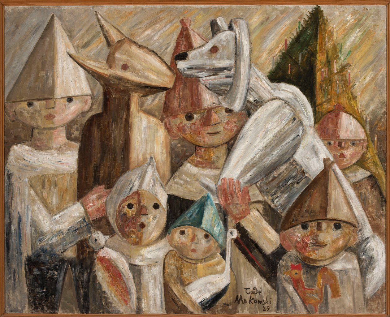 Crianças com turónio de Tadeusz Makowski