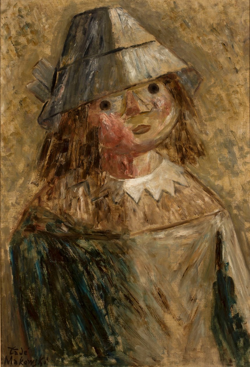 Menina de chapéu de Tadeusz Makowski