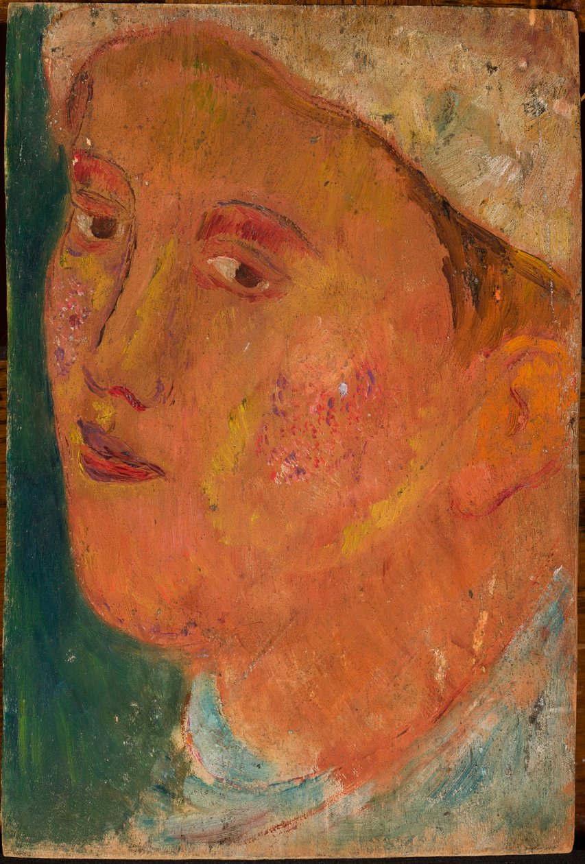 Cabeça de menina com chapéu de Tadeusz Makowski