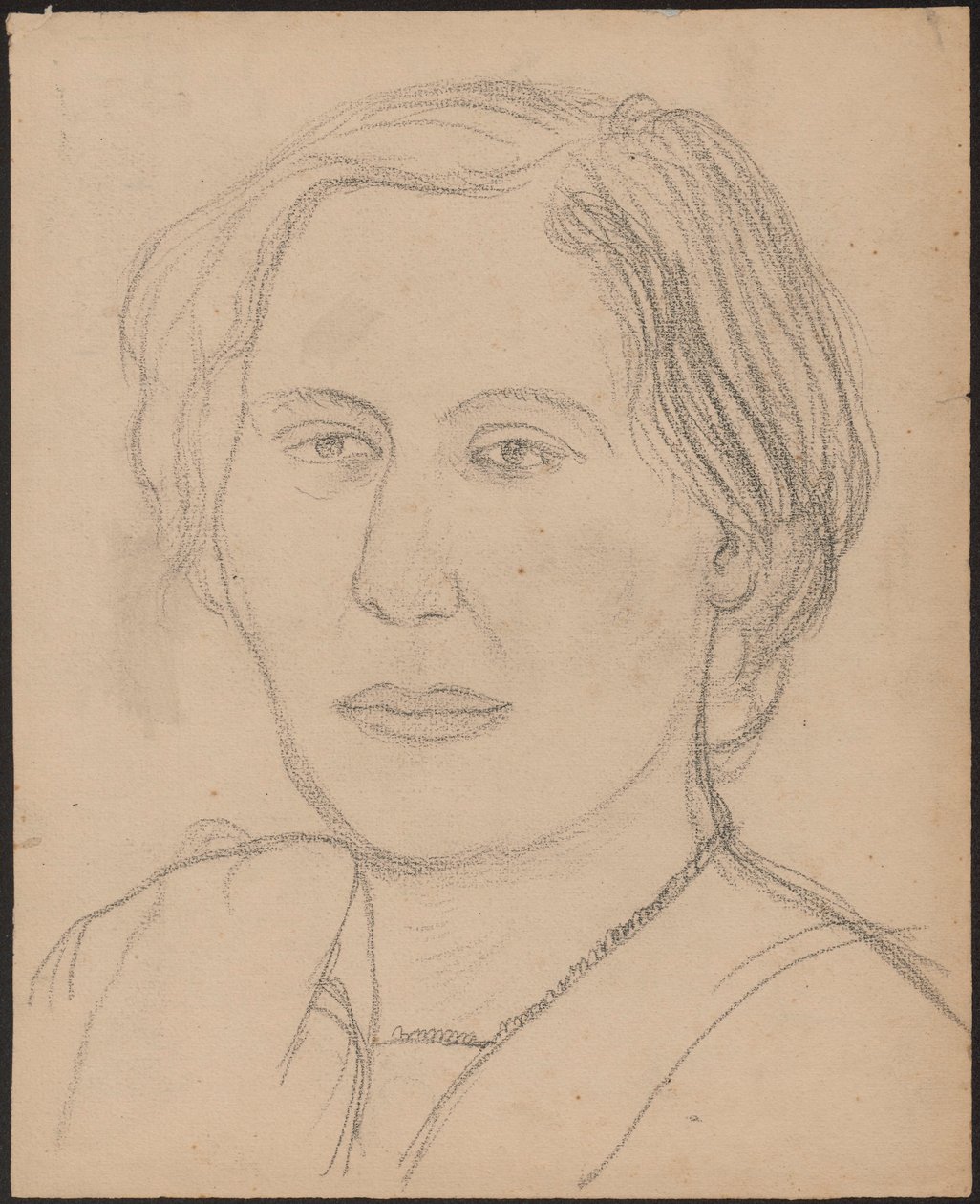 Cabeça de mulher de Tadeusz Makowski
