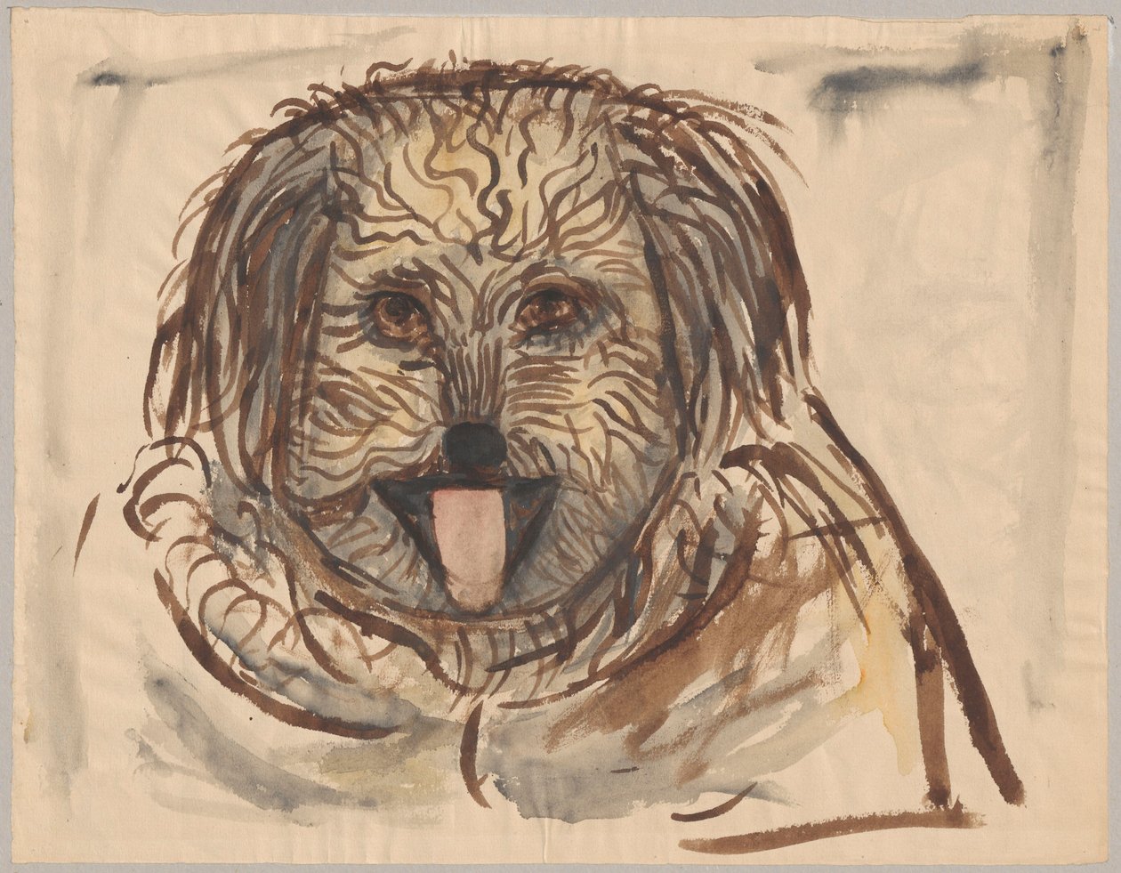 Cabeça de cão de Tadeusz Makowski