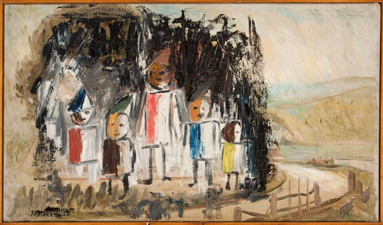 Grupo de crianças de Tadeusz Makowski