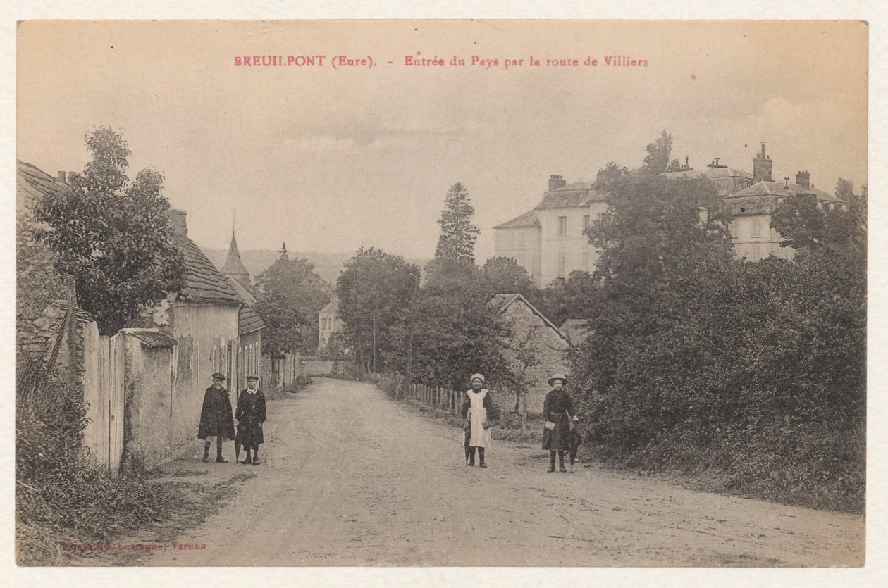 Cartão postal para Maria Mickiewiczówna de Tadeusz Makowski