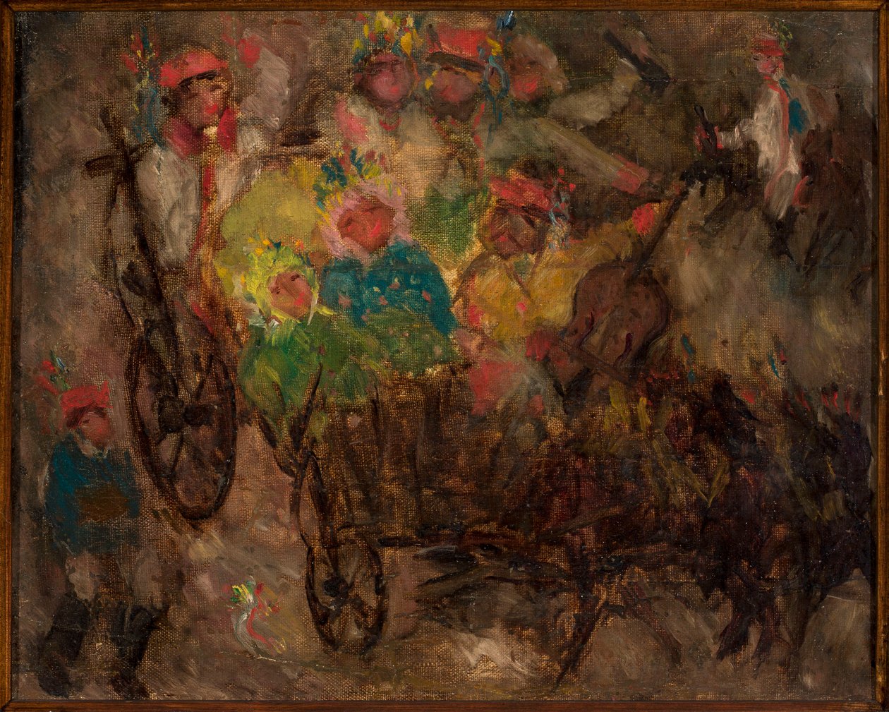 Casamento de Cracóvia de Tadeusz Makowski