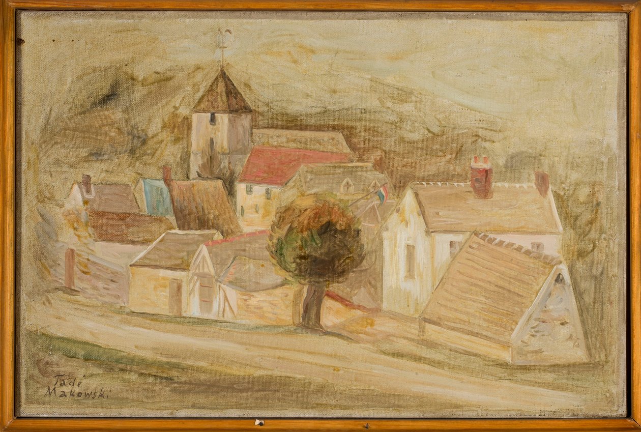 Pequena cidade de Tadeusz Makowski