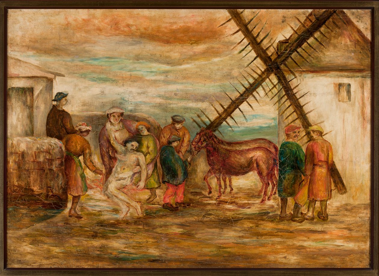 O bom samaritano de Tadeusz Makowski