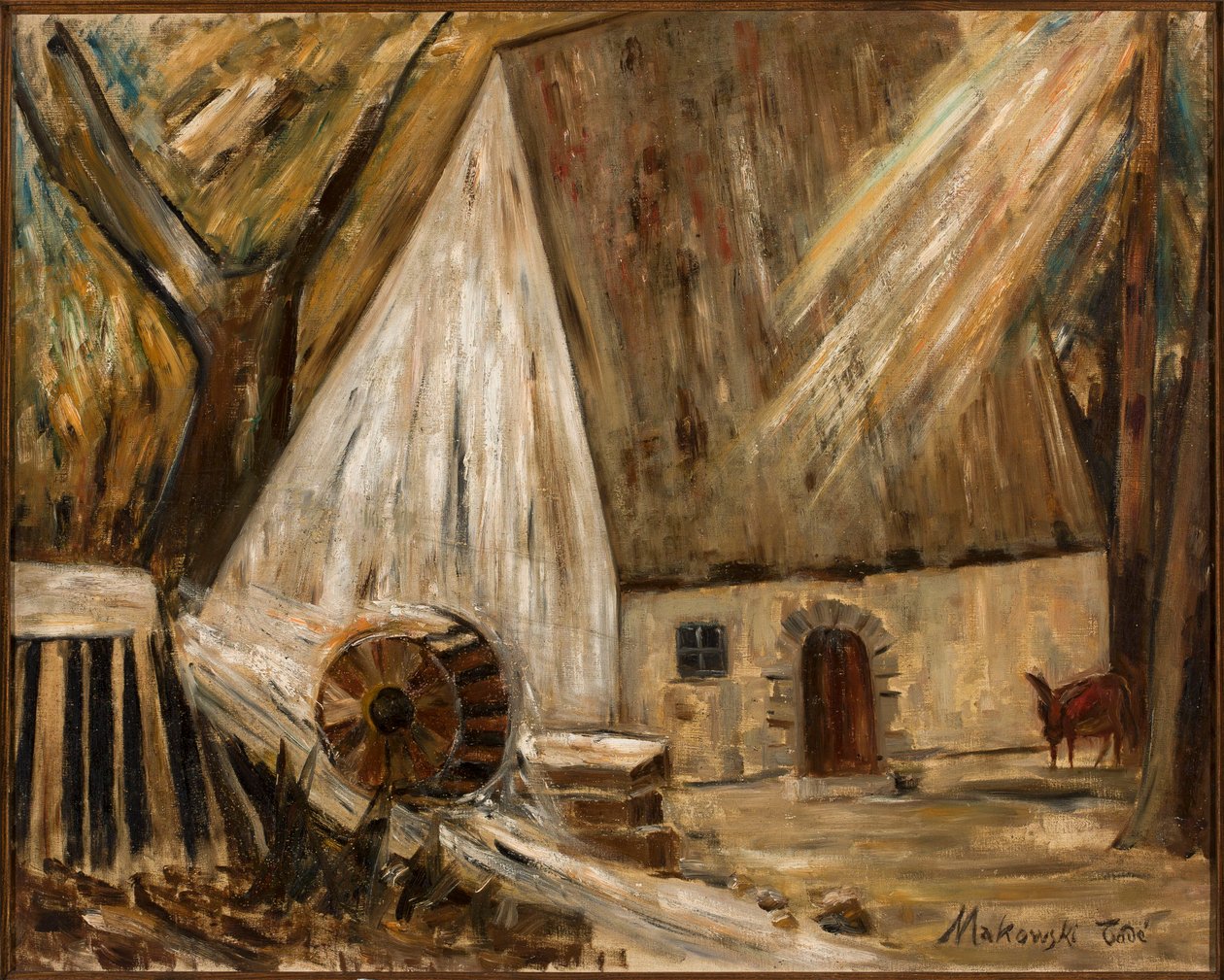 Moinho (em Banay) de Tadeusz Makowski