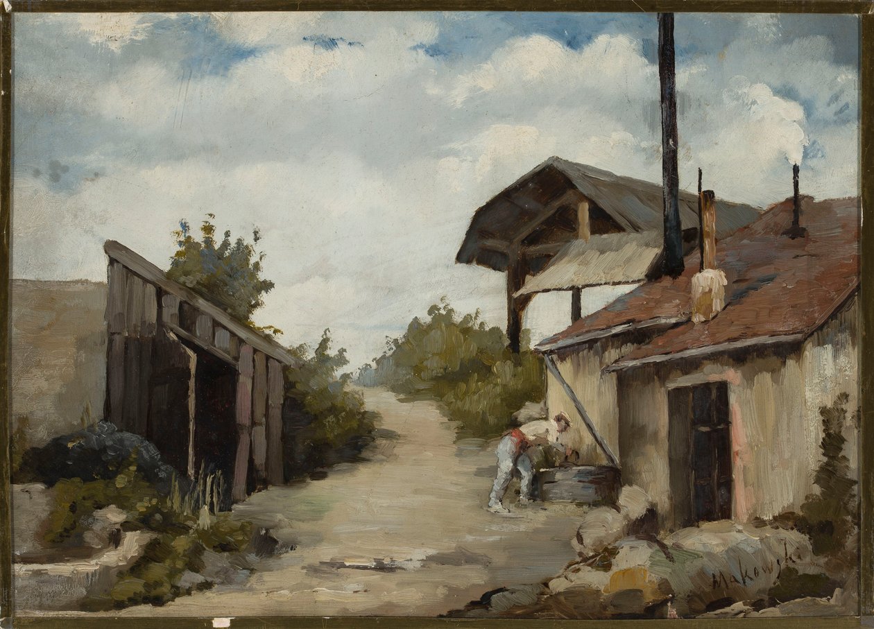 Paisagem - Quinta de Tadeusz Makowski