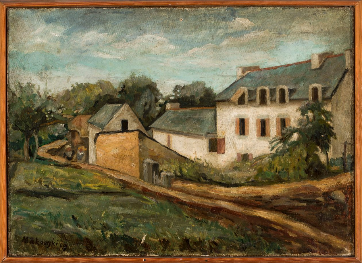 Paisagem de Le Pouldu de Tadeusz Makowski