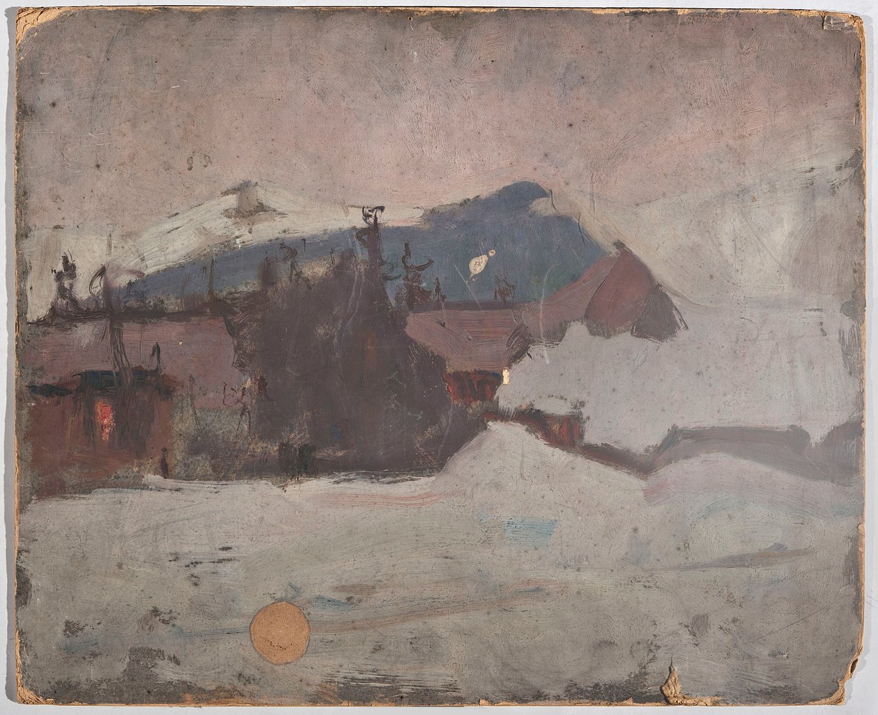 Paisagem de Inverno de Tadeusz Makowski