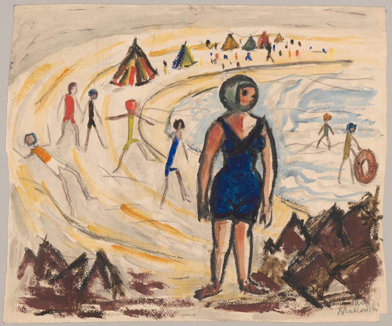 Praia de Tadeusz Makowski