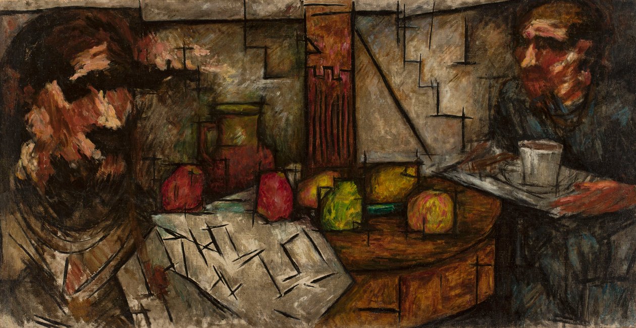 Lanche da tarde de Tadeusz Makowski