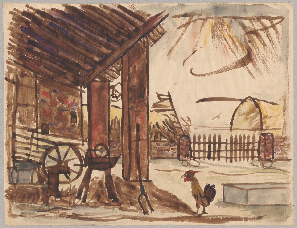 Pátio de Tadeusz Makowski