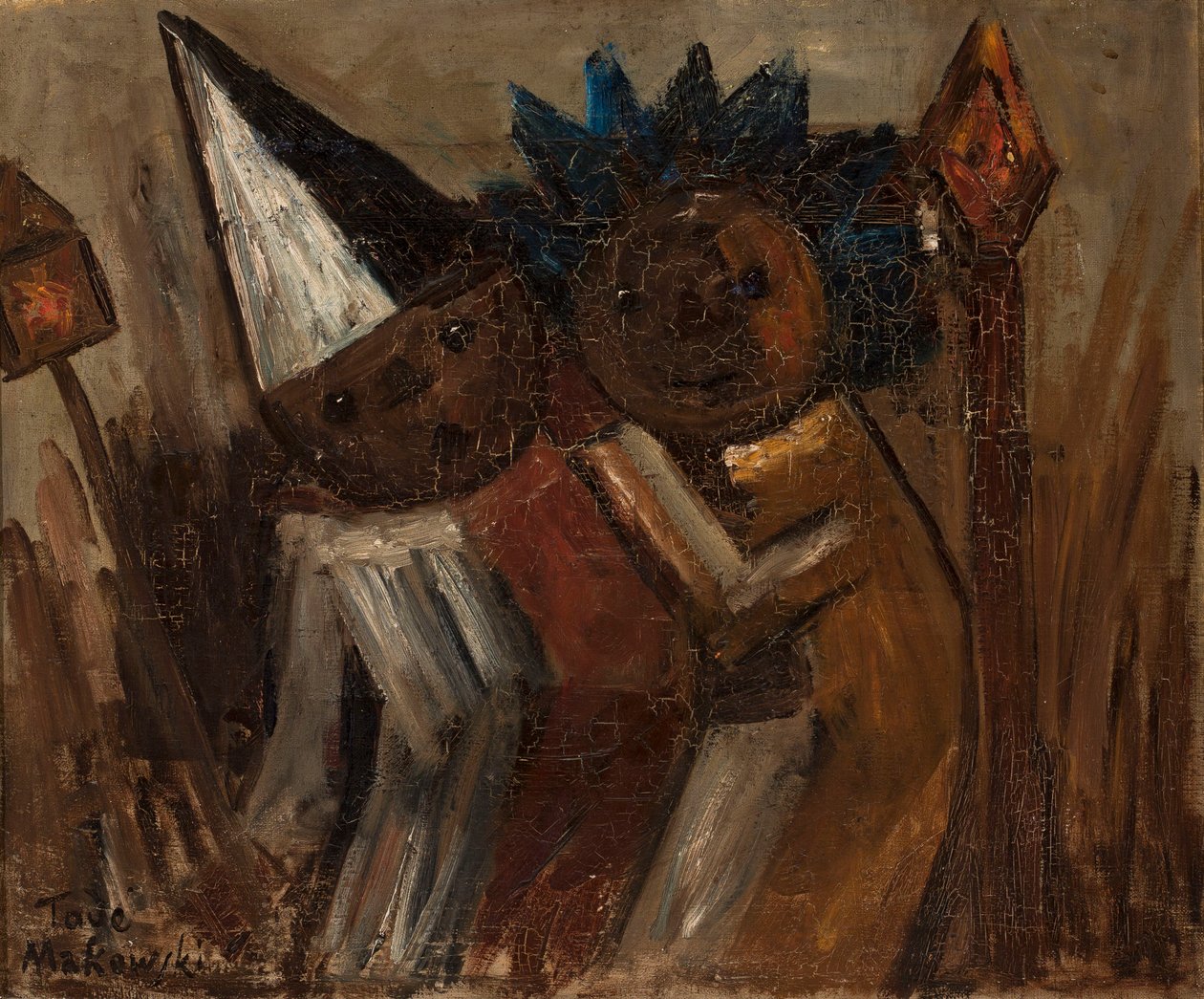 Quinta-feira Gorda (Mardi Gras) de Tadeusz Makowski