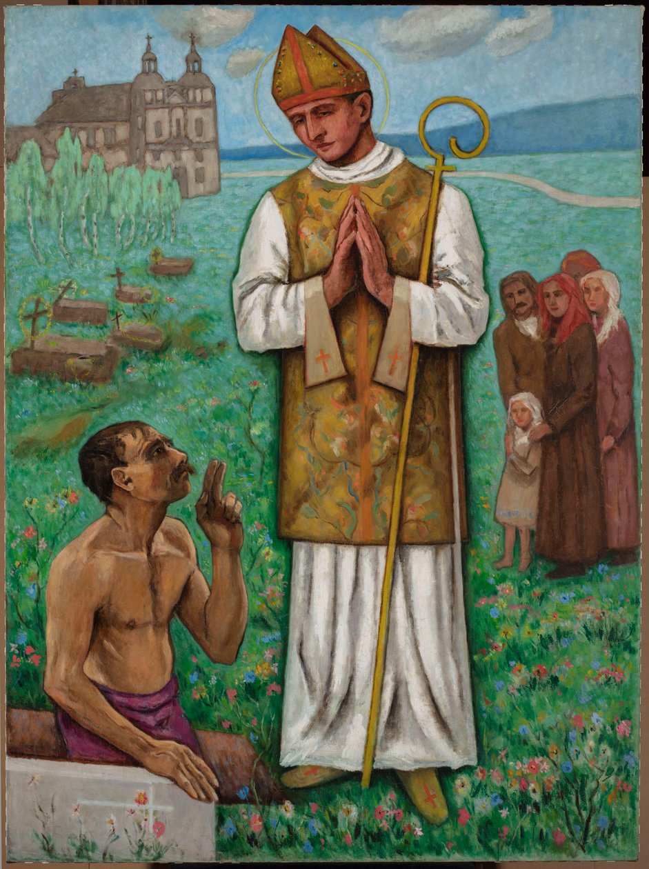 A ressurreição de Piotrowin de Tadeusz Makowski