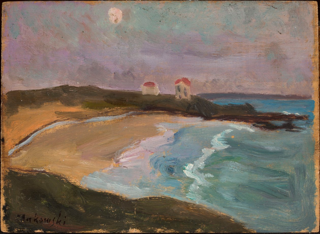 Costa marítima de Tadeusz Makowski