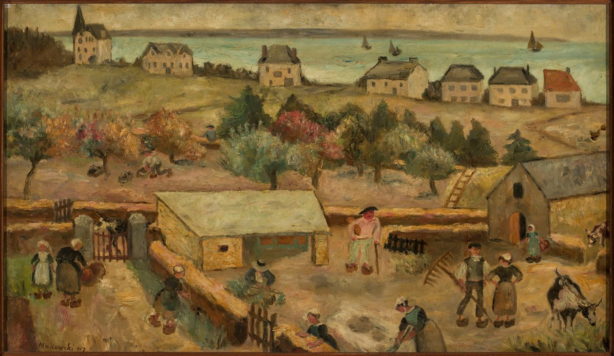 Quinta em Keranquernat de Tadeusz Makowski