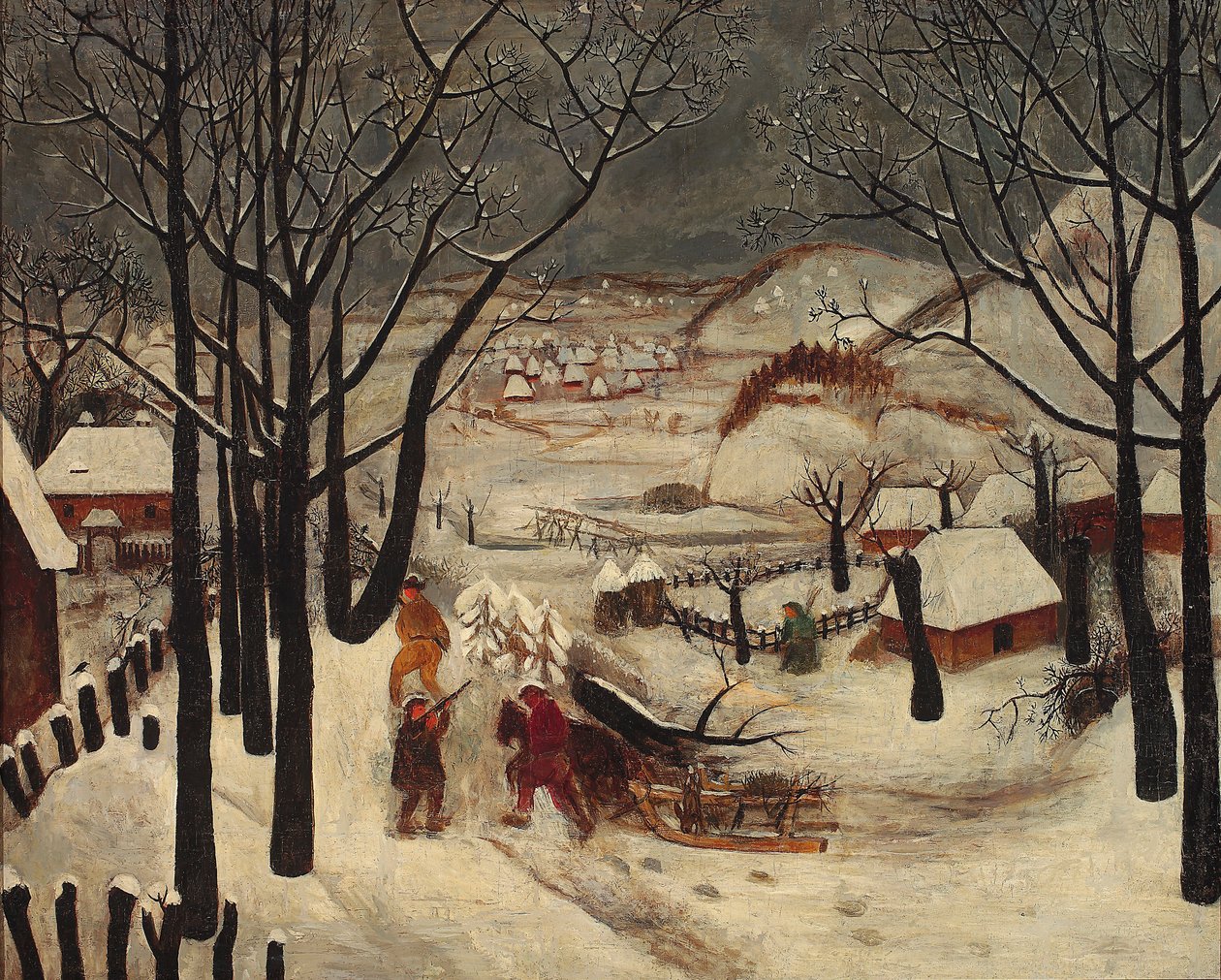 Inverno de Tadeusz Makowski