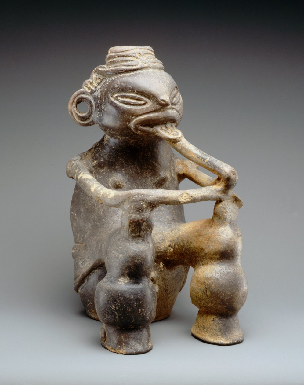 Embarcação de Efígie (cerâmica) de Taino Culture