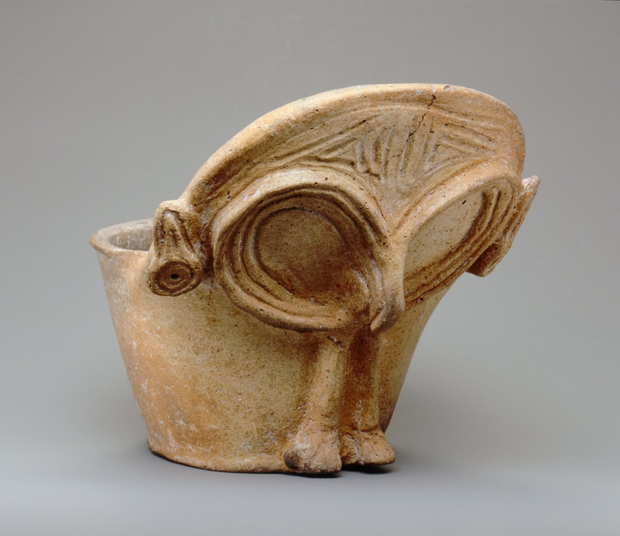 Embarcação de Efígie (cerâmica) de Taino Culture