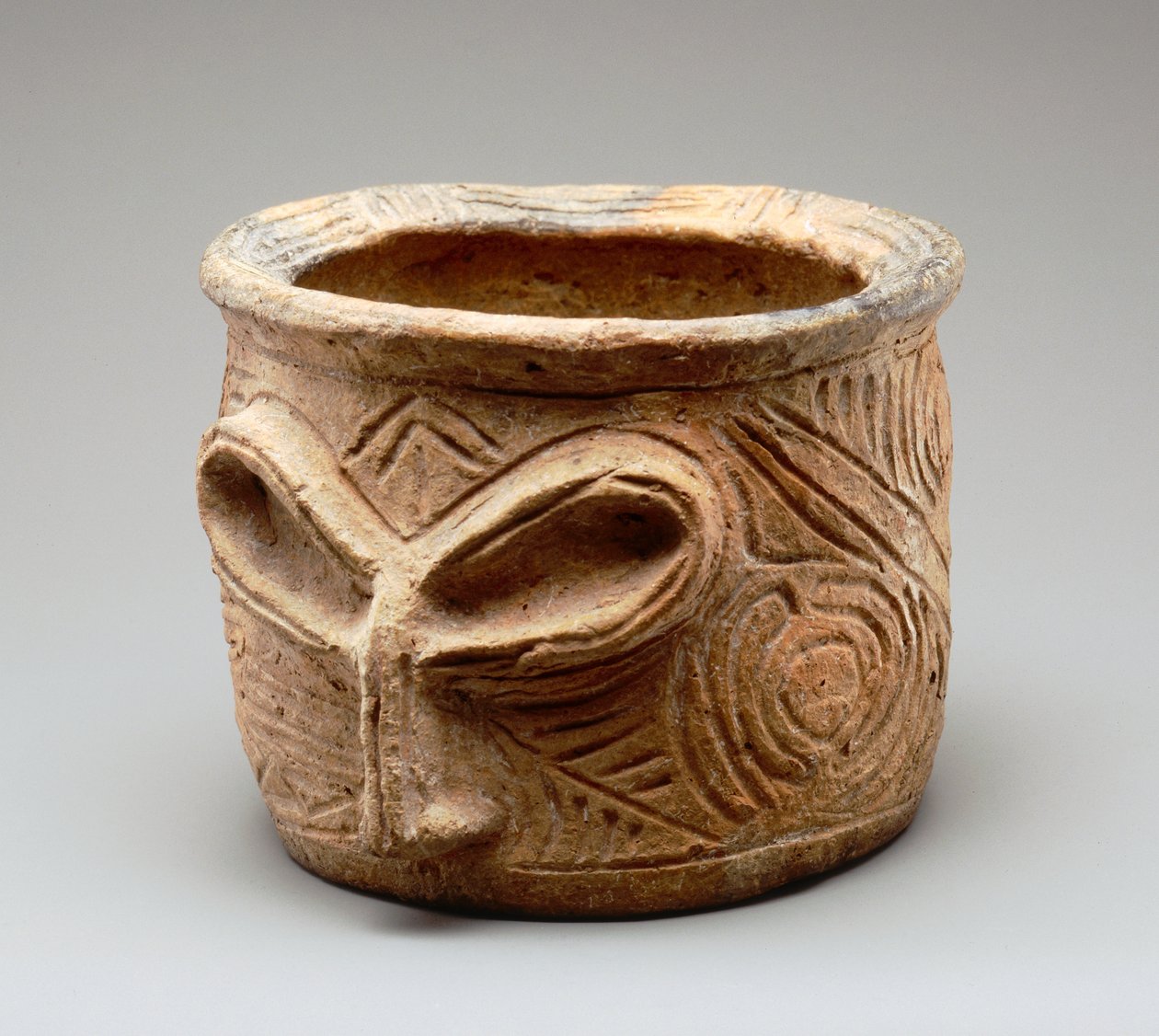 Tigela Eyed (cerâmica) de Taino Culture