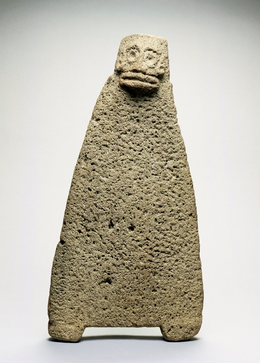 Figura triangular de Taino Culture
