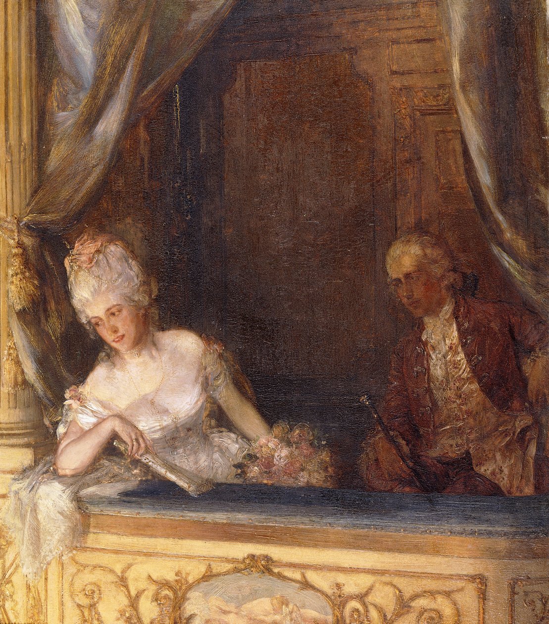Uma caixa em Old Drury Lane de Talbot Hughes