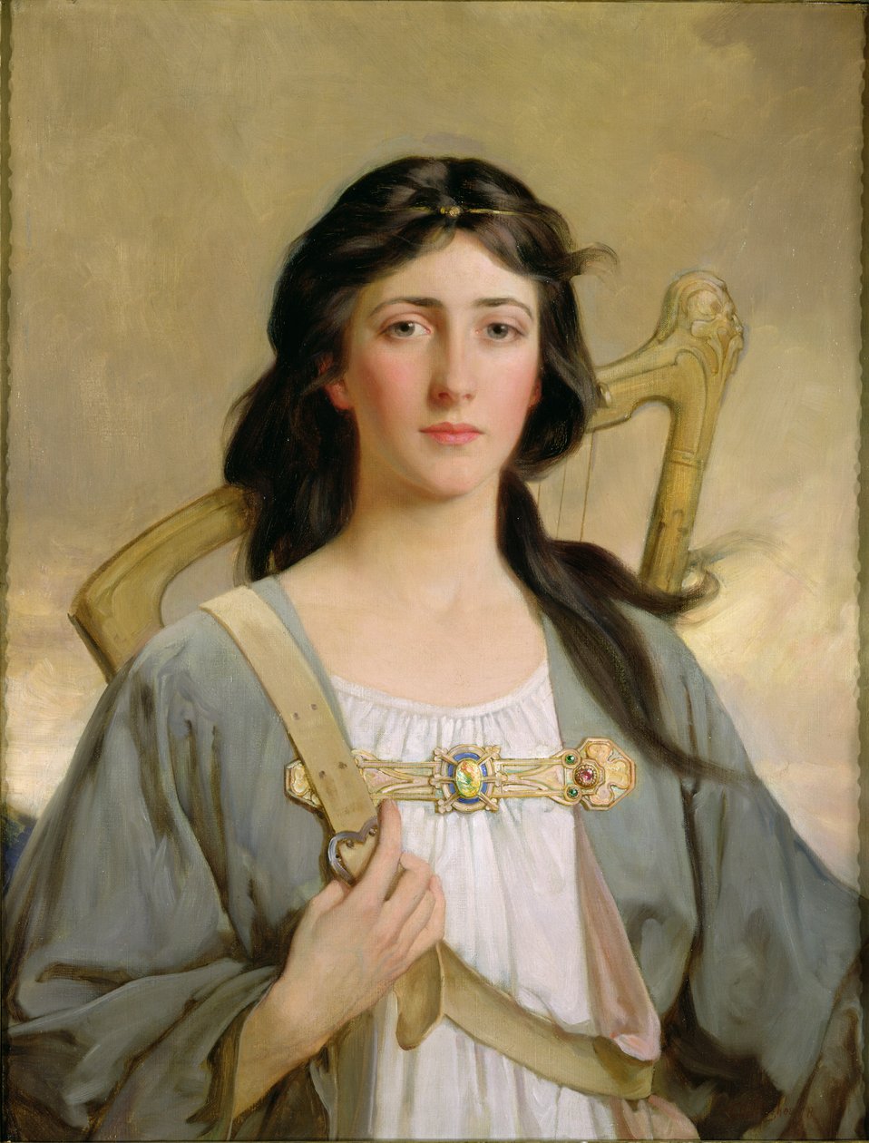 Erin, o espírito da Irlanda, 1898 de Talbot Hughes