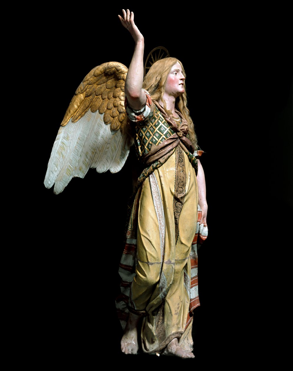 Anjo anunciando a José o nascimento de Jesus Escultura por Tanzio da Varallo (Antonio d