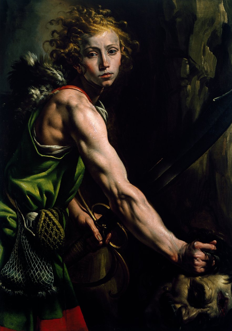 David com a cabeça de Golias, de Antonio d