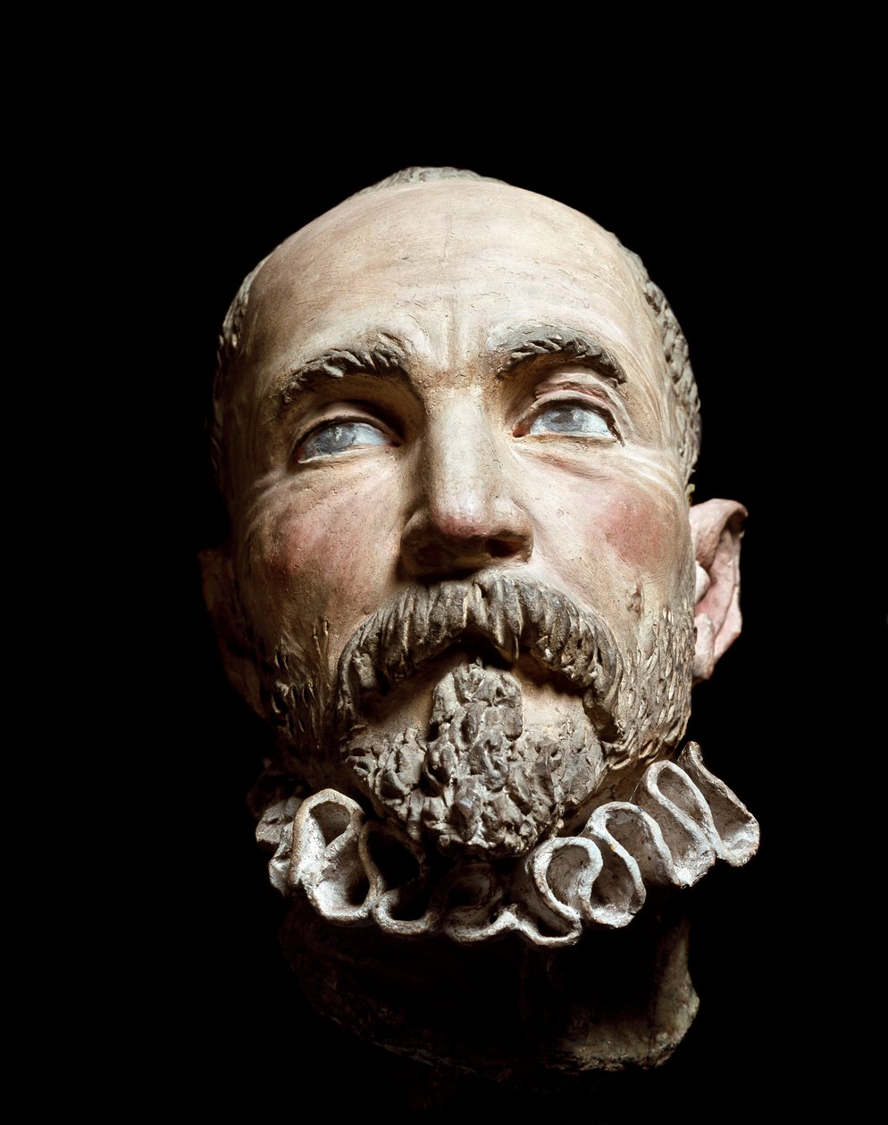 Chefe do cavalheiro Escultura por Tanzio da Varallo (Antonio d