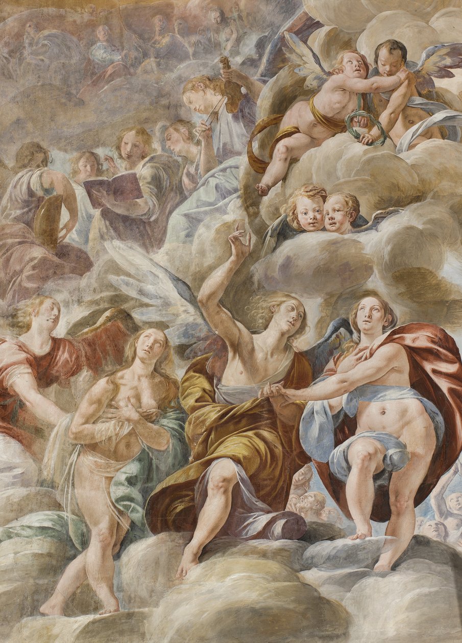 Anjos do Músico e Almas Santas, 1629 de Tanzio da Varallo