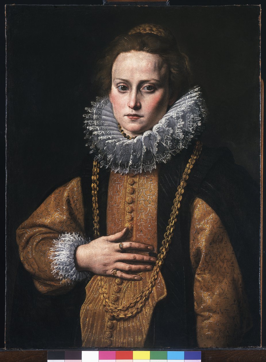 Retrato de uma senhora de Tanzio da Varallo