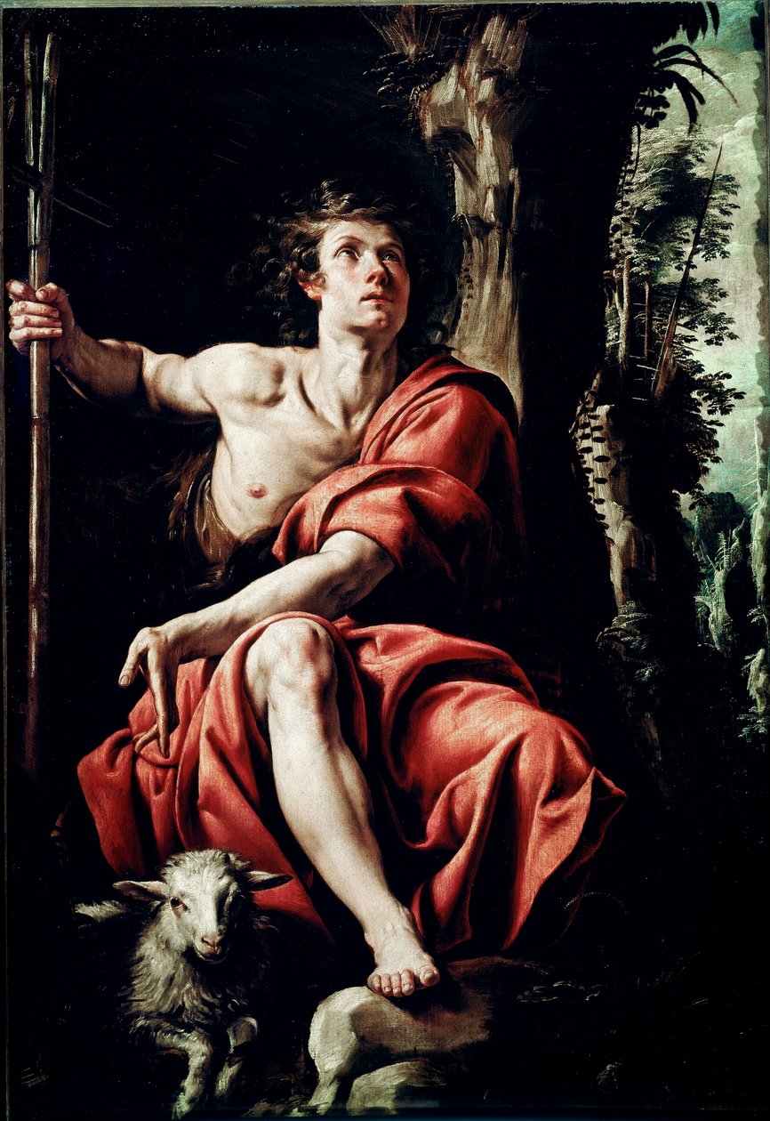 Saint John in the Desert Painting by Tanzio da Varallo (Antonio d